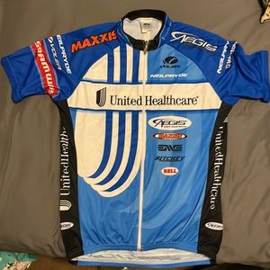 United Healthcare Pro Cycling Team Voler Mens large Race Short sleeve Jersey Me